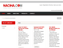 Tablet Screenshot of naciha.com